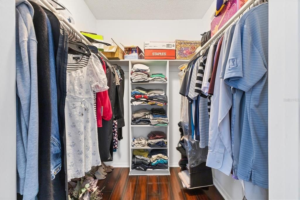 primary walk in closet