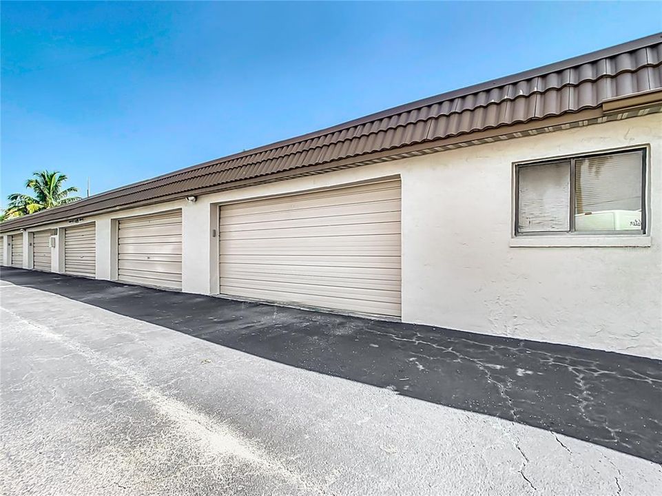 First garage door - shared 1 car garage space