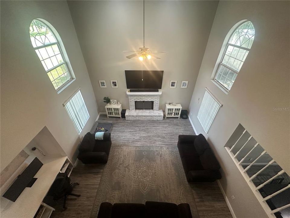 Overlooking Living Area