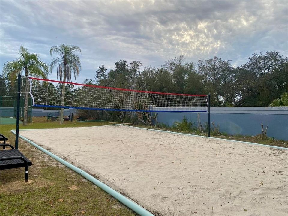 Community Volleyball court