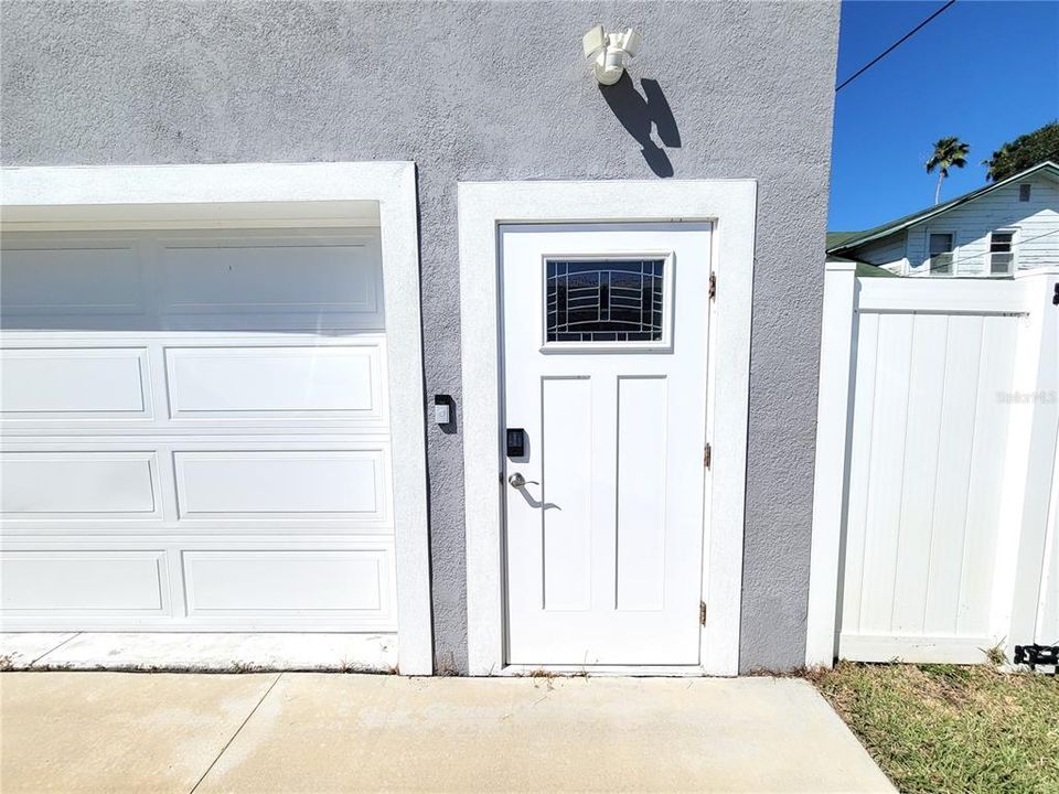 In-Law Apartment entrance