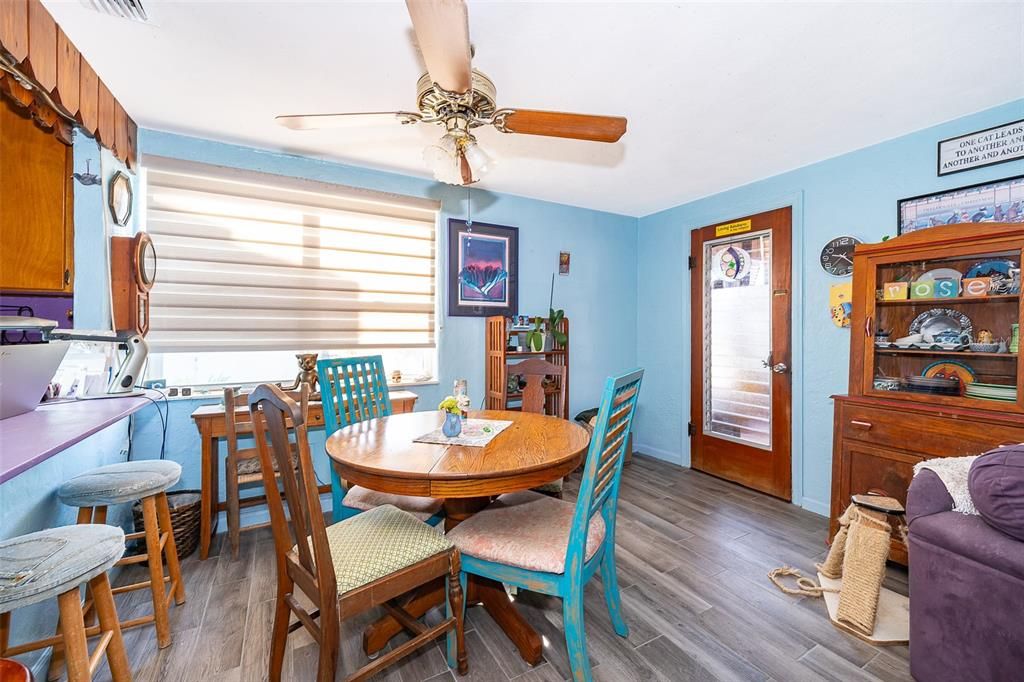 Dining Area off the Kitchen