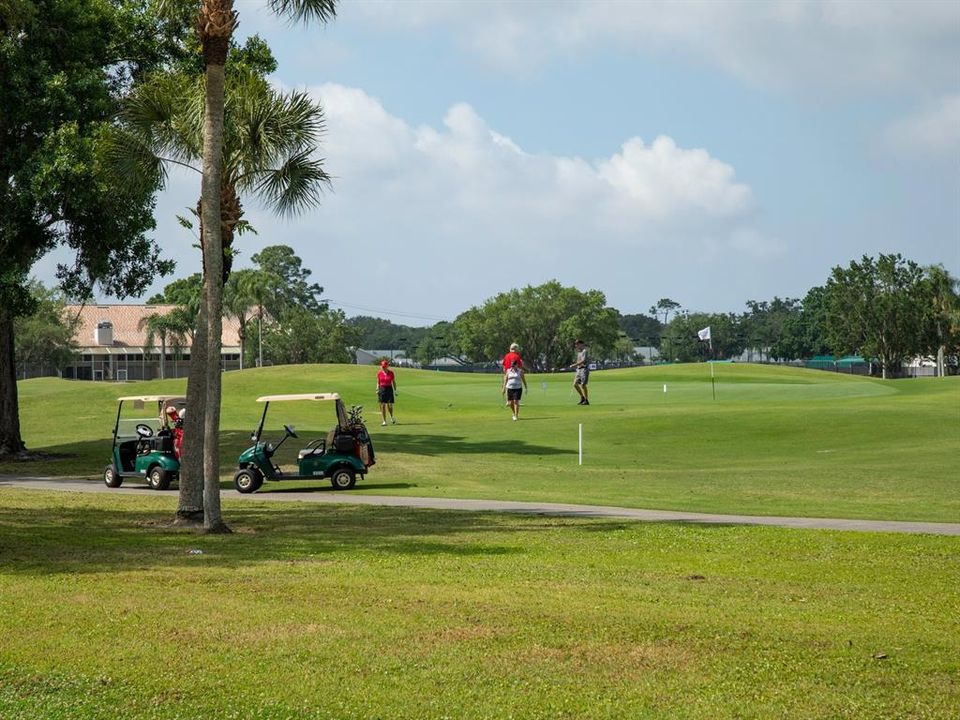 Optional memberships available for country club golf