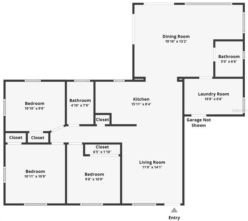 En Venta: $630,000 (3 camas, 2 baños, 1086 Pies cuadrados)