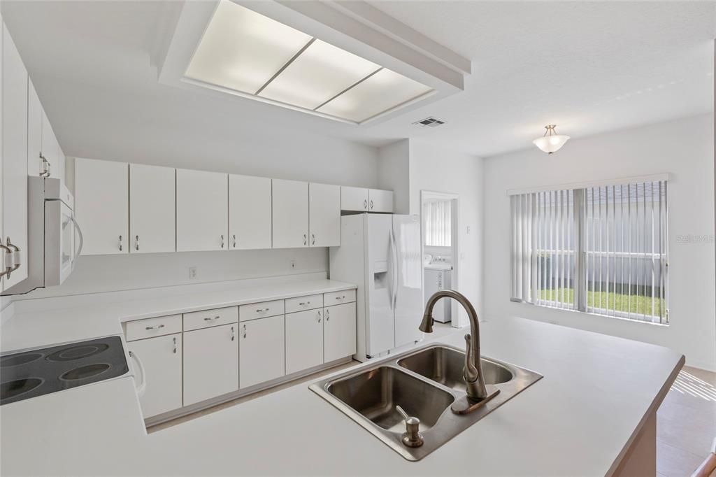 Eat in Kitchen and laundry room