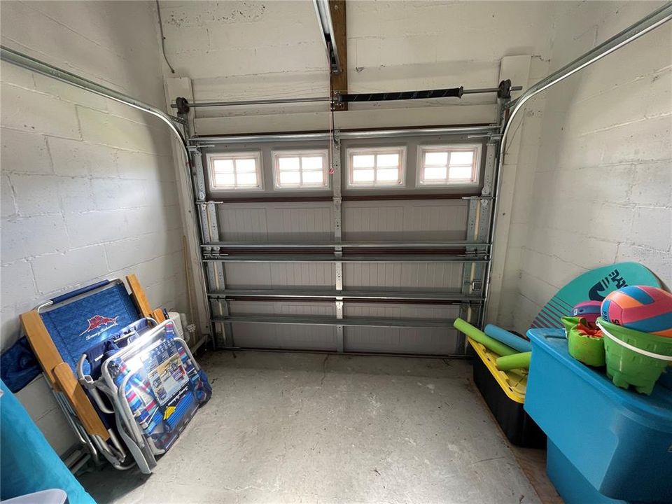 Garage with automatic door!