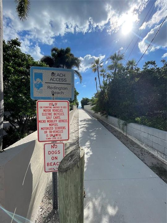 Your steps away Gulf beach access awaits!