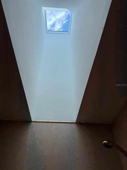 Skylight in the Primary Bath