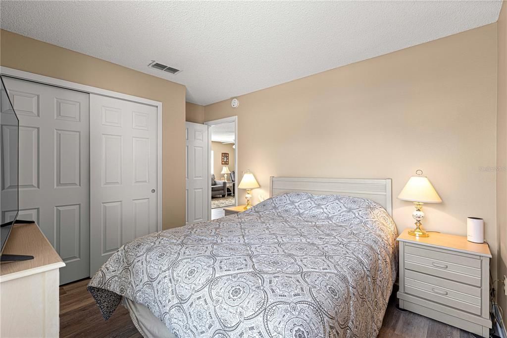 GUEST BEDROOM WITH LARGE BUILT IN CLOSET