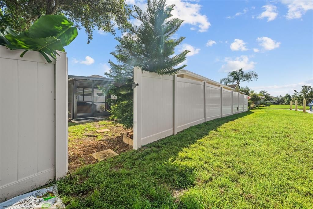 Exit through Gate to Easement