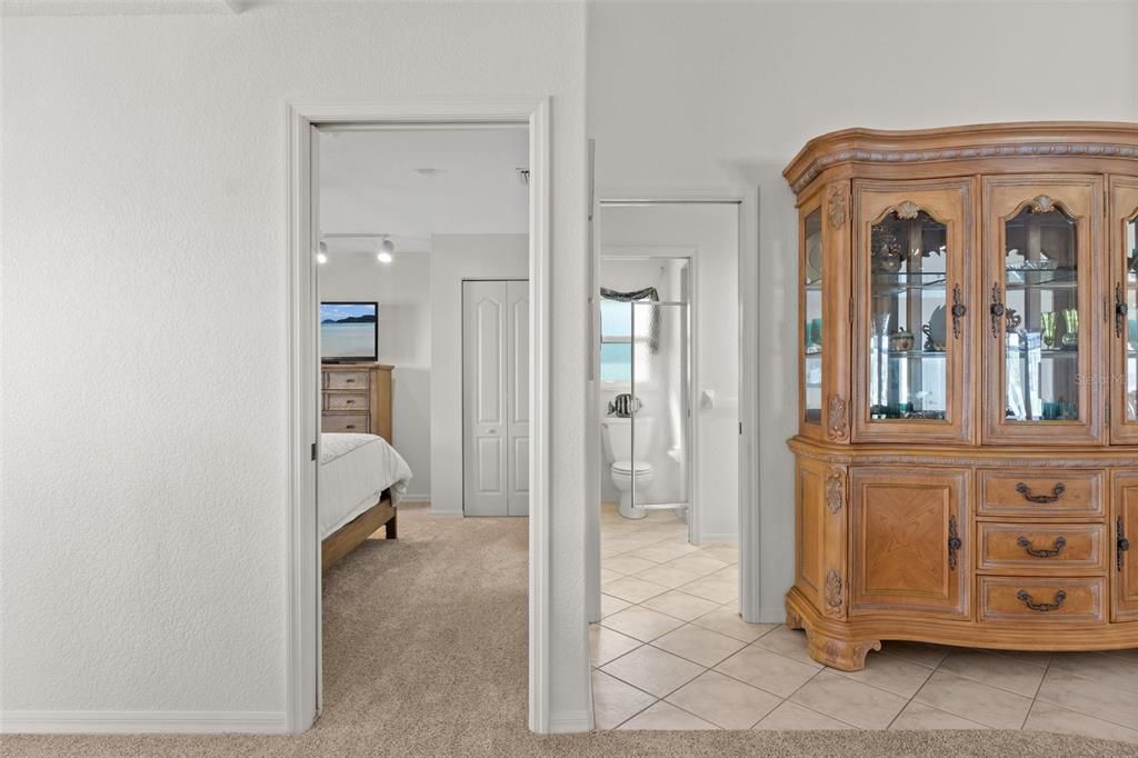 2nd bedroom off dining area.