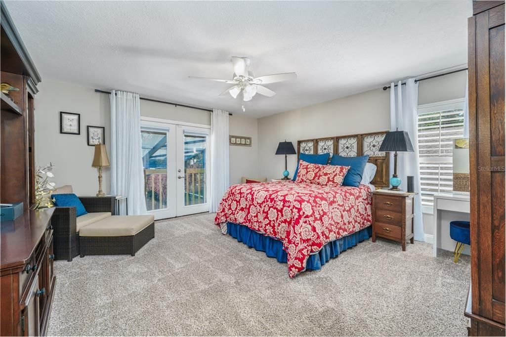 Master Bedroom with Balcony