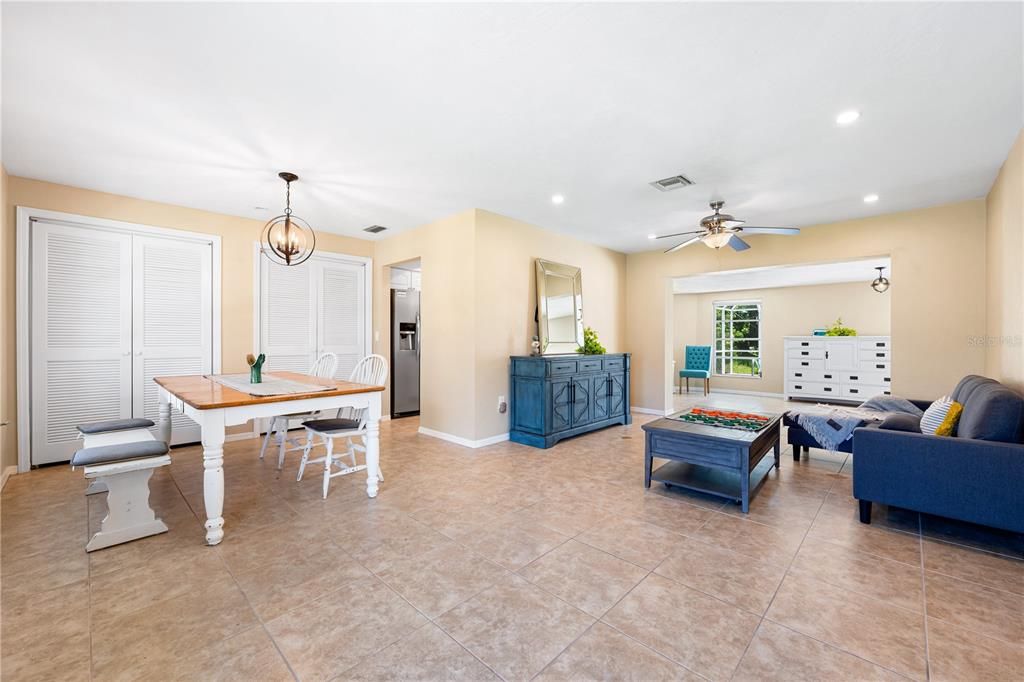 Living Room & Dinning Room