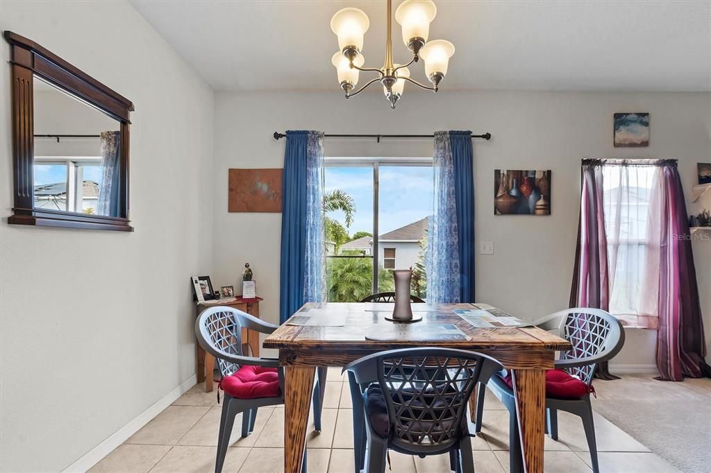 Dining area