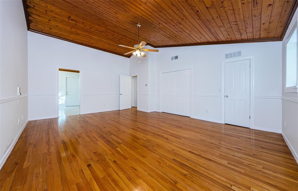 Second Floor Primary Bedroom, LOTS of closet space!