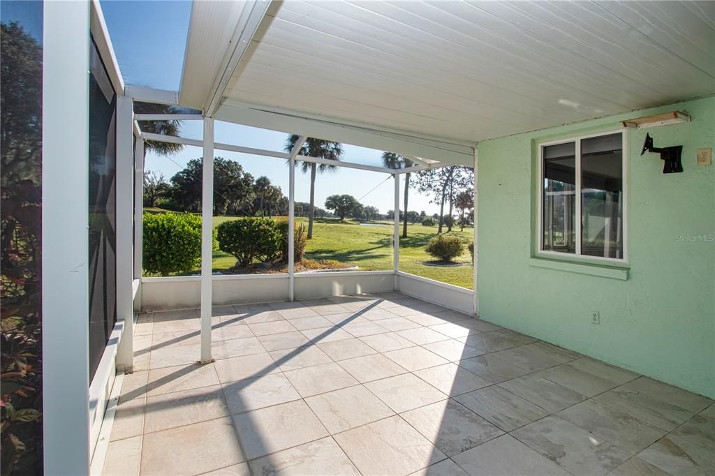 Covered Screened Porch