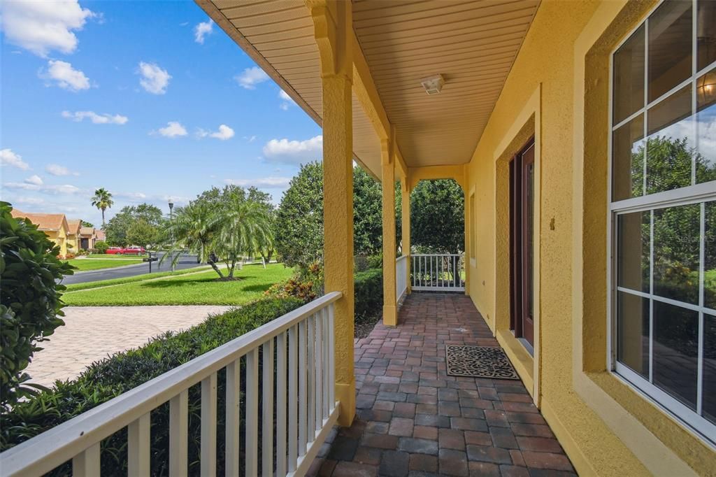 WELCOMING FRONT PORCH