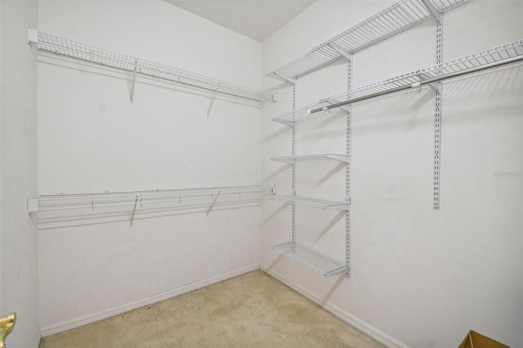 LARGE WALK IN CLOSET