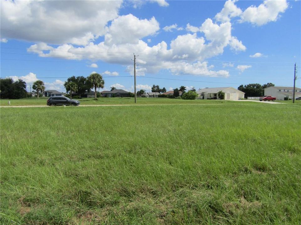 View of Street from Lot