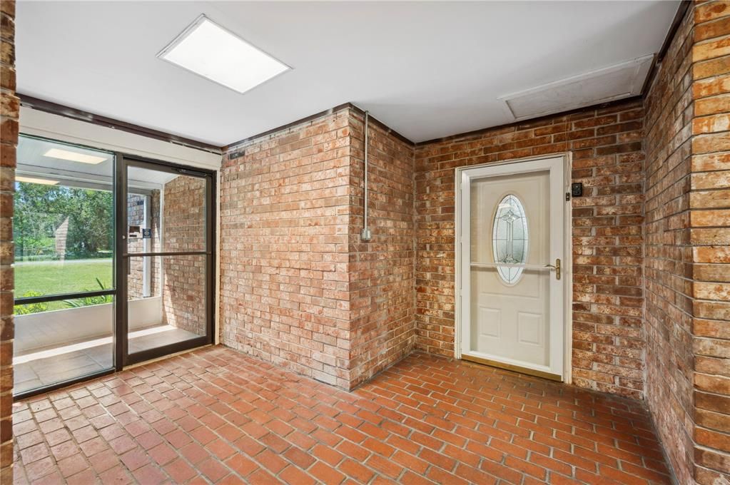 Foyer toward front door