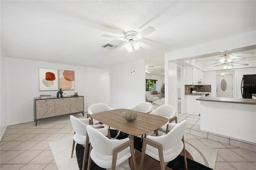 Dining Room STAGED