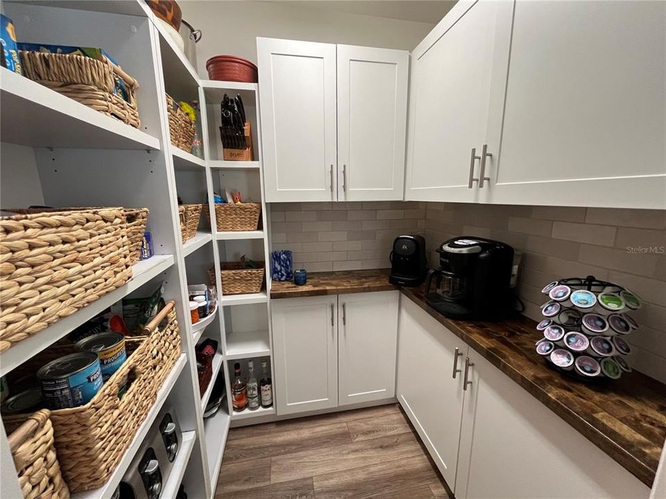 Custom Pantry/Coffee Bar