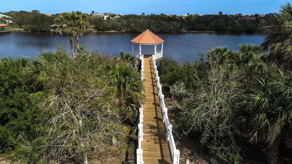 Gazebo on intracoastal