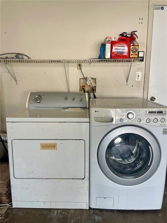 WASHER and DRYER