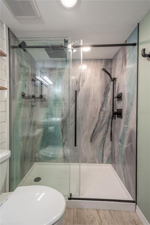 Primary Bath walk-in shower