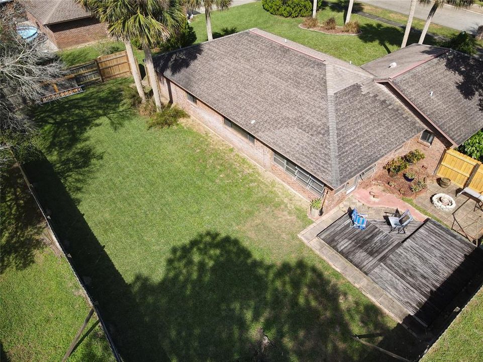 aerial of the property