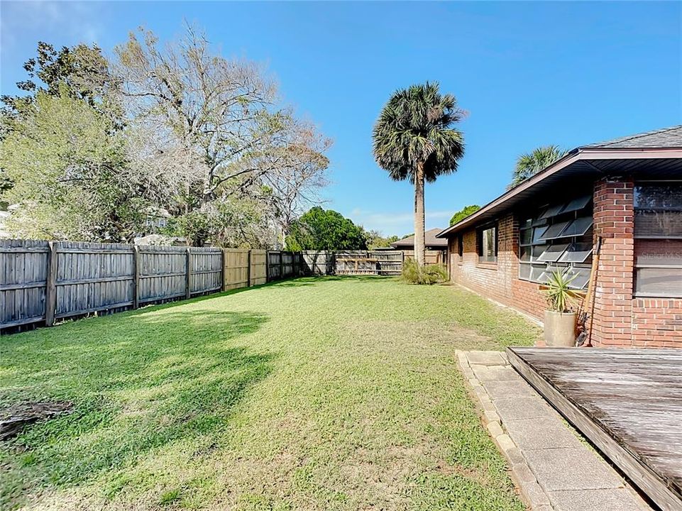 yard ready for a pool