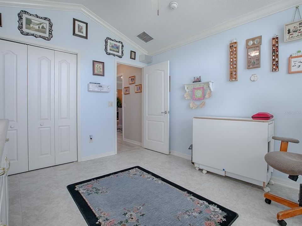 Front Bedroom with Built In Closet