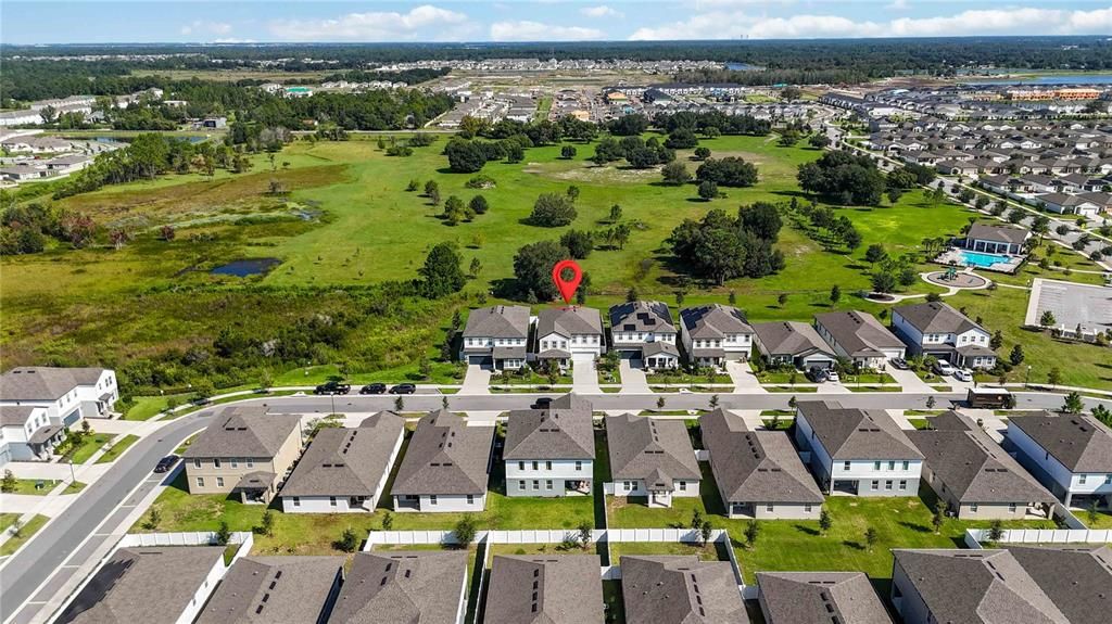 Aerial View of Home