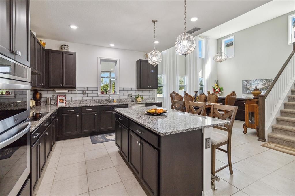 Kitchen With View of Living Area