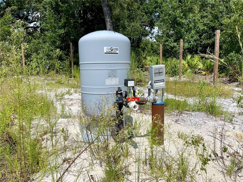 Well Located at the Rear of the Property (NE corner)