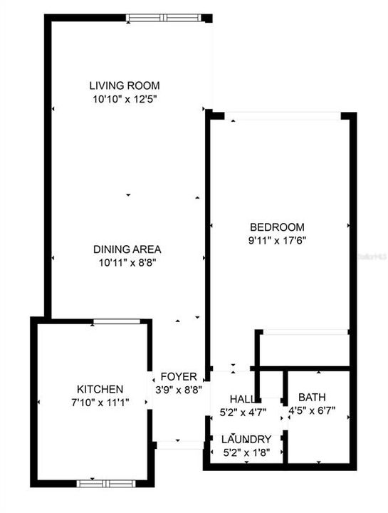 For Sale: $165,000 (1 beds, 1 baths, 682 Square Feet)