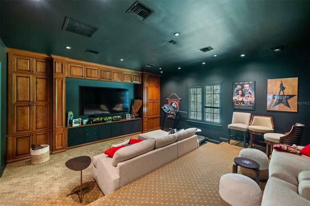 Theater room