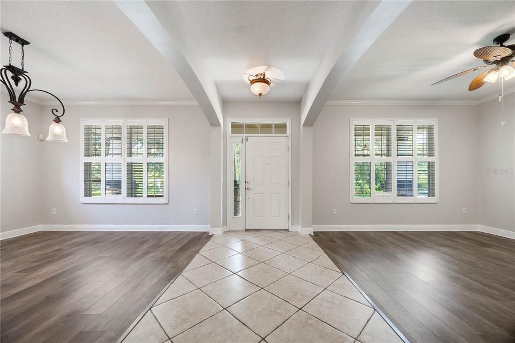 Front entry area of the home.