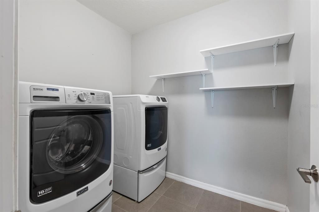 Laundry room upstairs