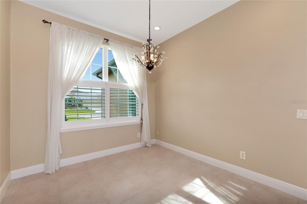 Dining area.