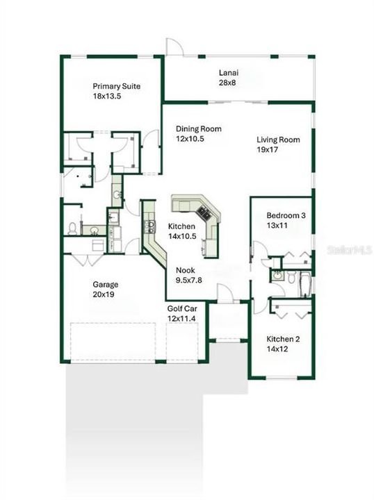 Begonia Floor Plan