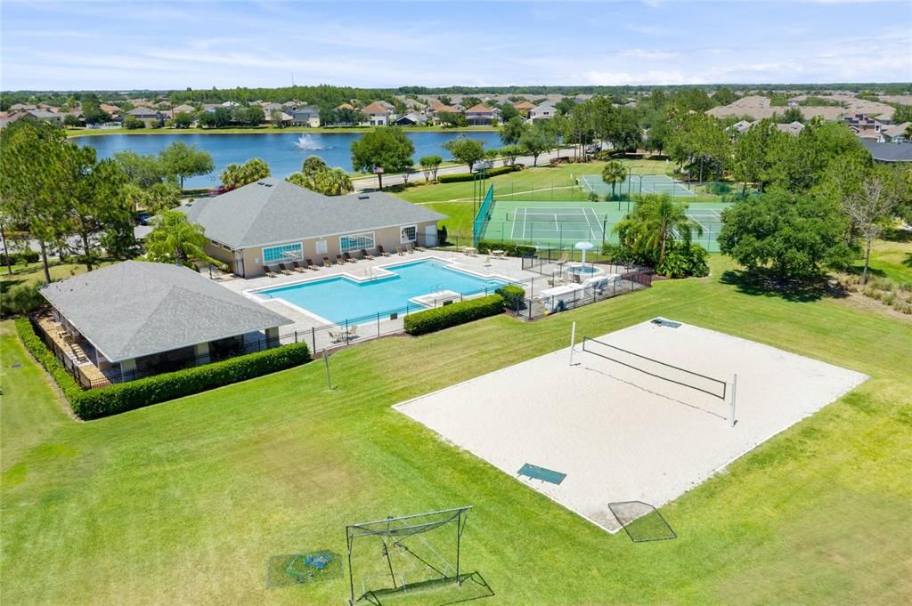 Aerial View of Community