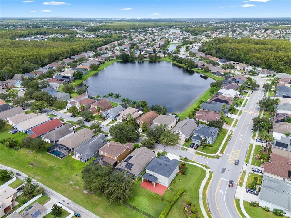 Aerial View of Community