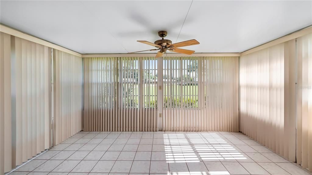 Enclosed Florida room