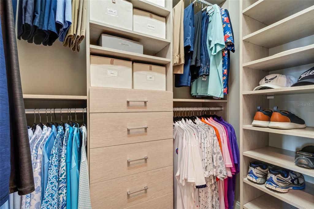 They say organization is an indicator of a homes overall maintenance . . .