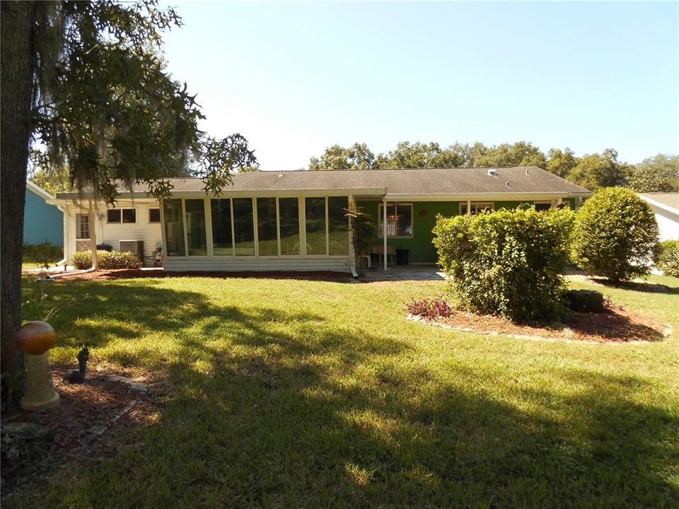 REAR VIEW OF THE HOUSE