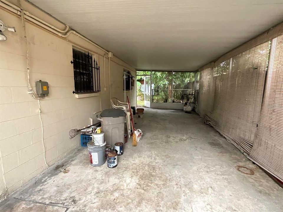 Covered Screened Porch