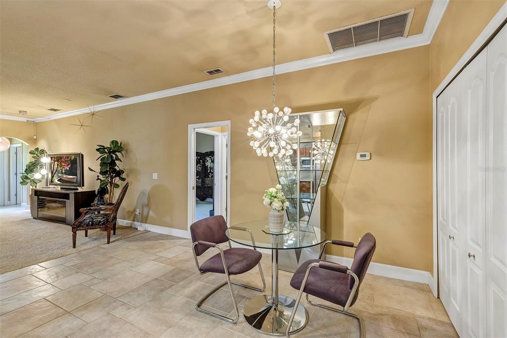 Dinette area of kitchen