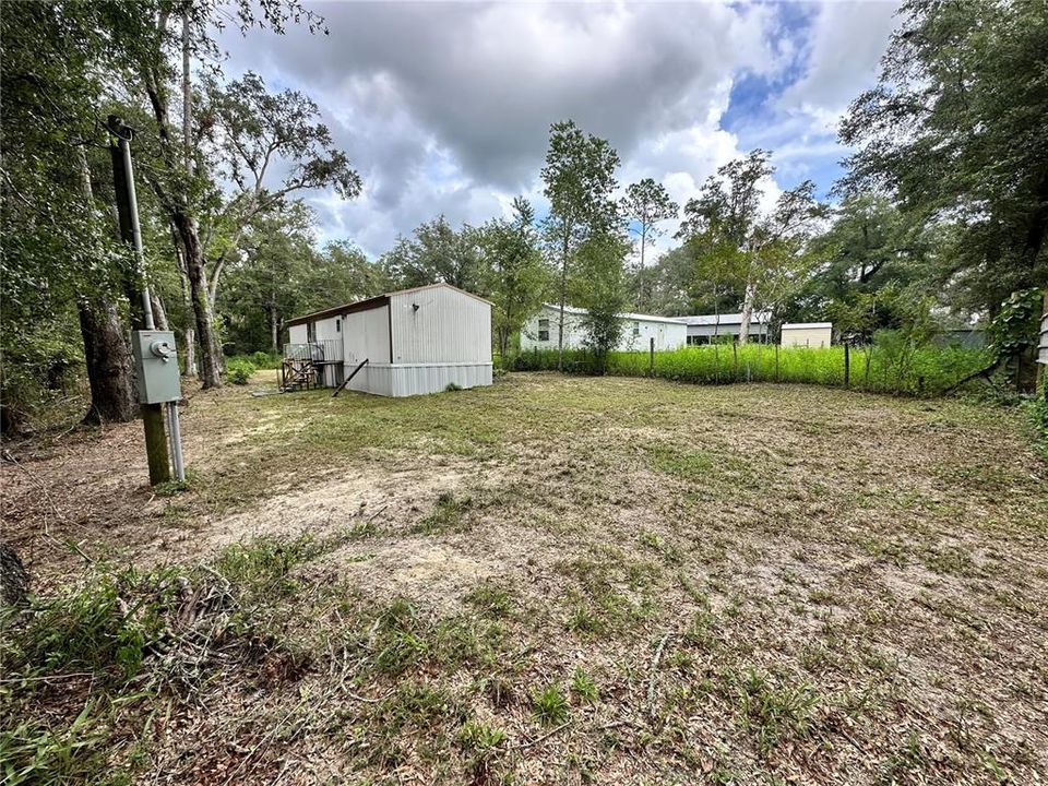 View of the property from the SW corner.