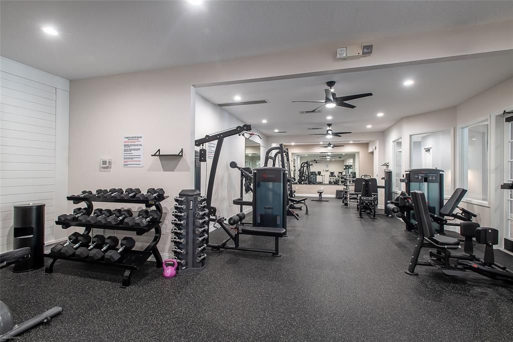 fitness center